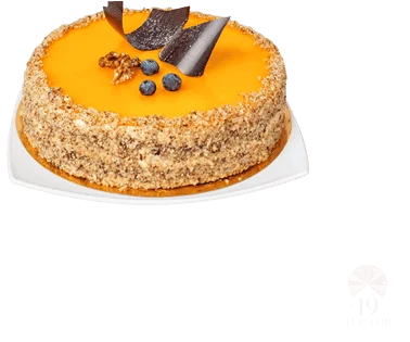 Торт «Морковный с грецким орехом»
